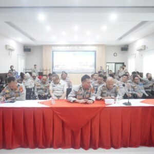 Polres Purwakarta ikuti kegiatan monitoring dan evaluasi pelaksanaan kerjasama di satuan jajaran Polda Jawa Barat, pada Selasa, 25 Juli 2023.