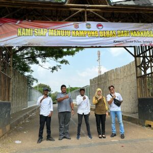 dengan dibentuknya Kampung Bebas Dari Narkoba di Desa Sukatani, dapat mempersempit ruang gerak para pengedar dan pecandu narkoba.