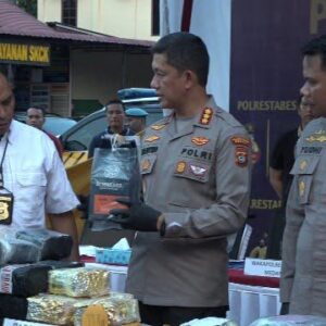 berhasil mengamankan barang bukti narkoba Sabu-Sabu seberat 363,4 Kg, Ganja seberat 203 Kg, Ekstasi sebanyak 1.467 butir, Happy Five sebanyak 110 butir dan Riknola sebanyak 10 butir.
