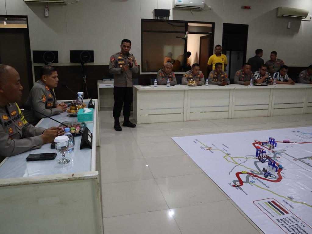Pengamanan Operasi Tri Brata Jaya 2023 terkait pengamanan konferensi tingkat tinggi (KTT) ASEAN Ke-43.