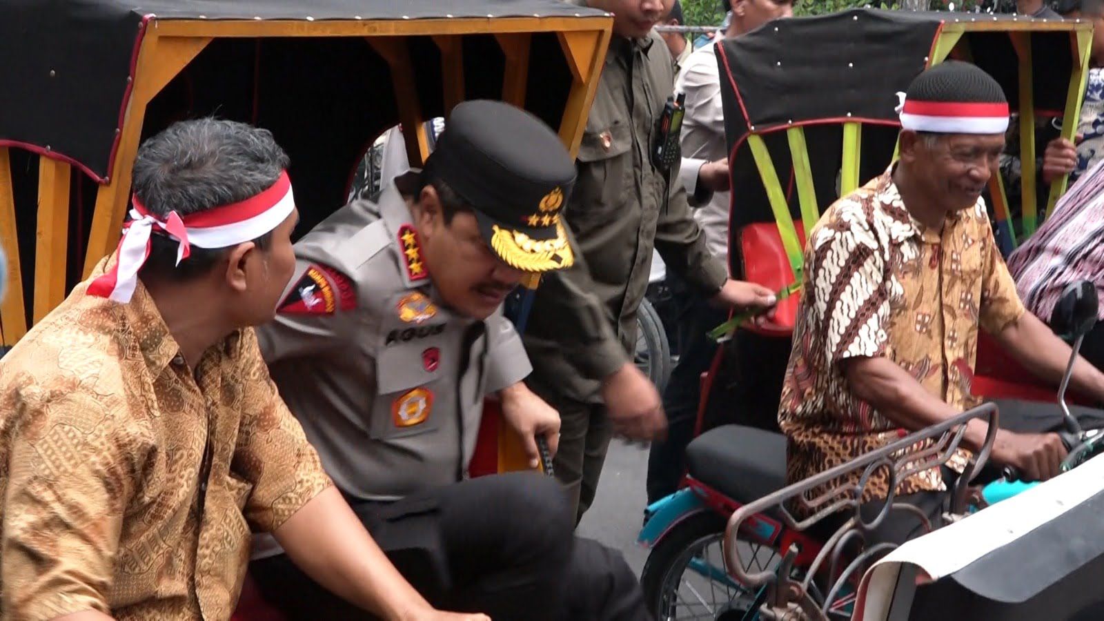Polisi Agus Andrianto, S.H, M.H hadiri kegiatan Bakti Sosial Kebangsaan di Kampus Universitas Negeri Medan