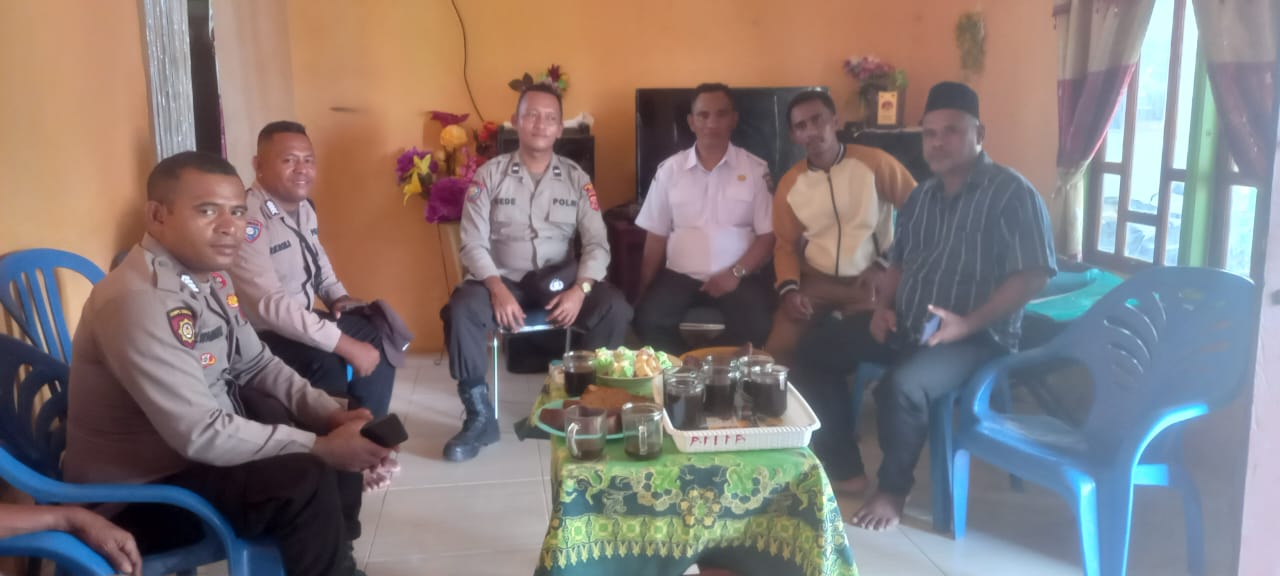 DESA LOKKI AMBROSIS BANGUN MITRA DENGAN KAMTIBMAS SUB SEKTOR LAALA