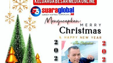 Keluarga Besar Media Online Suara Global Ucapkan Selamat Hari Natal 2023 dan Tahun Baru 2024