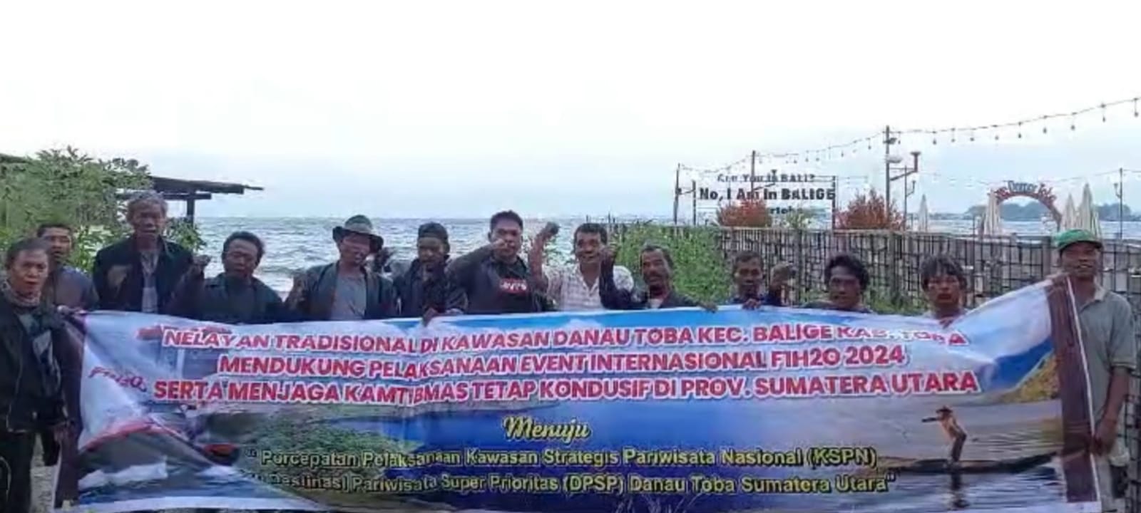 Kejuaraan F1H2O kembali diselenggarakan di Danau Toba, Kelompok Nelayan Toba Balige memberikan dukungan untuk mensukseskan F1H2O 2024.