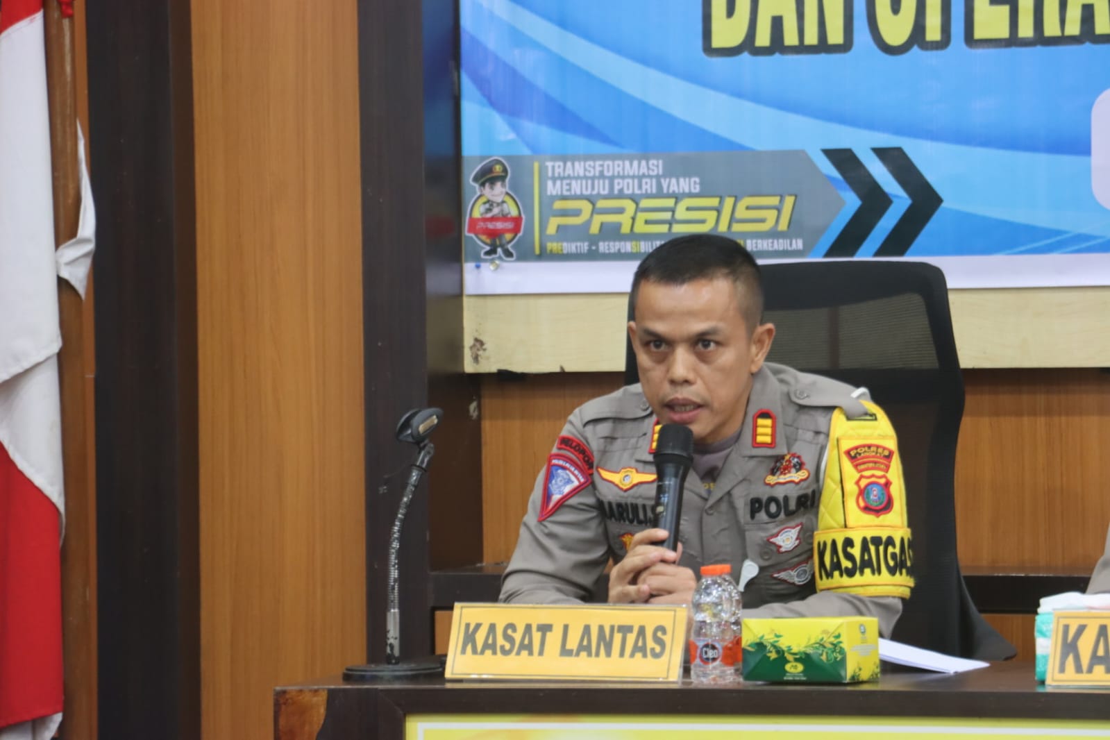 Kasat Lantas Polres Langkat Himbau Masyarakat Hindari 11 pelanggaran Saat Operasi Keselamatan 2024