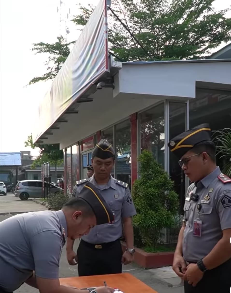 Optimalkan pelayanan Rutan kelas I Medan gelar penandatanganan maklumat pelayanan