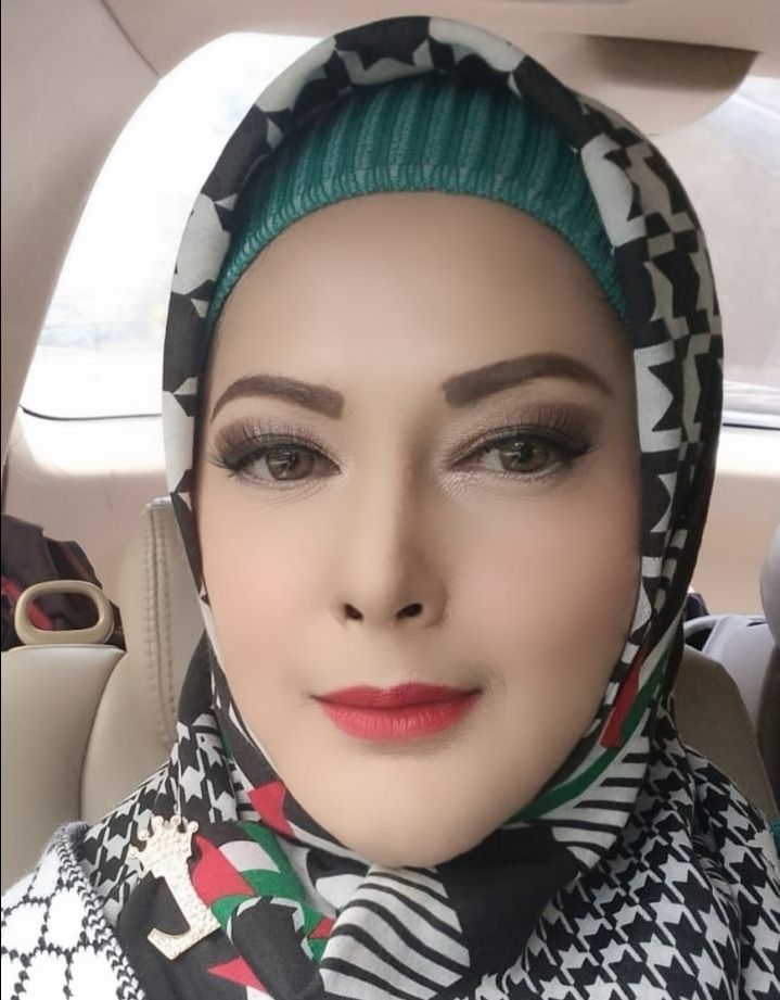 Demi Kegiatan Peduli PalestinaJelang Ramadhan Lea Elfara Tunda Ke PBB Amerika Serikat