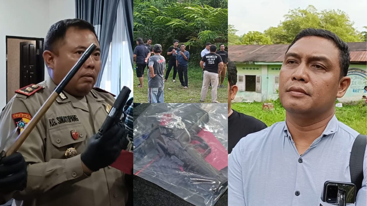 Saksi Sebut Edi Suranta Gurusinga Tak Berada Dilokasi, Senpi Itu Milik Oknum TNI Yang Diamankan Brimob, Tapi Dilepas, Kok Godol Jadi Tersangka.?
