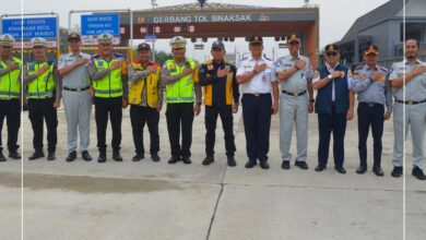 Dirlantas Poldasu : Urai Kemacetan Mudik Lebaran, Fungsikan Area Jalan Tol Kisaran dan Tol Sinaksak