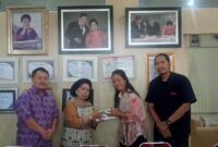 Panitia Paskah PUKSU Sumut Audensi Dengan Pembina Yayasan Senior Power Medan Ibu L. Manullang SKM MM