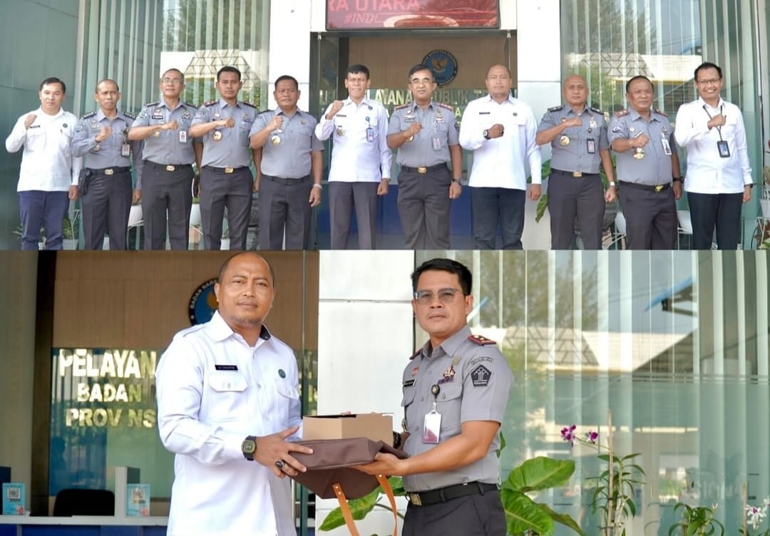 Perkuat sinergitas, kakanwil Kemenkumham Sumut kunjungin Polda Sumut dan BNNP Sumut