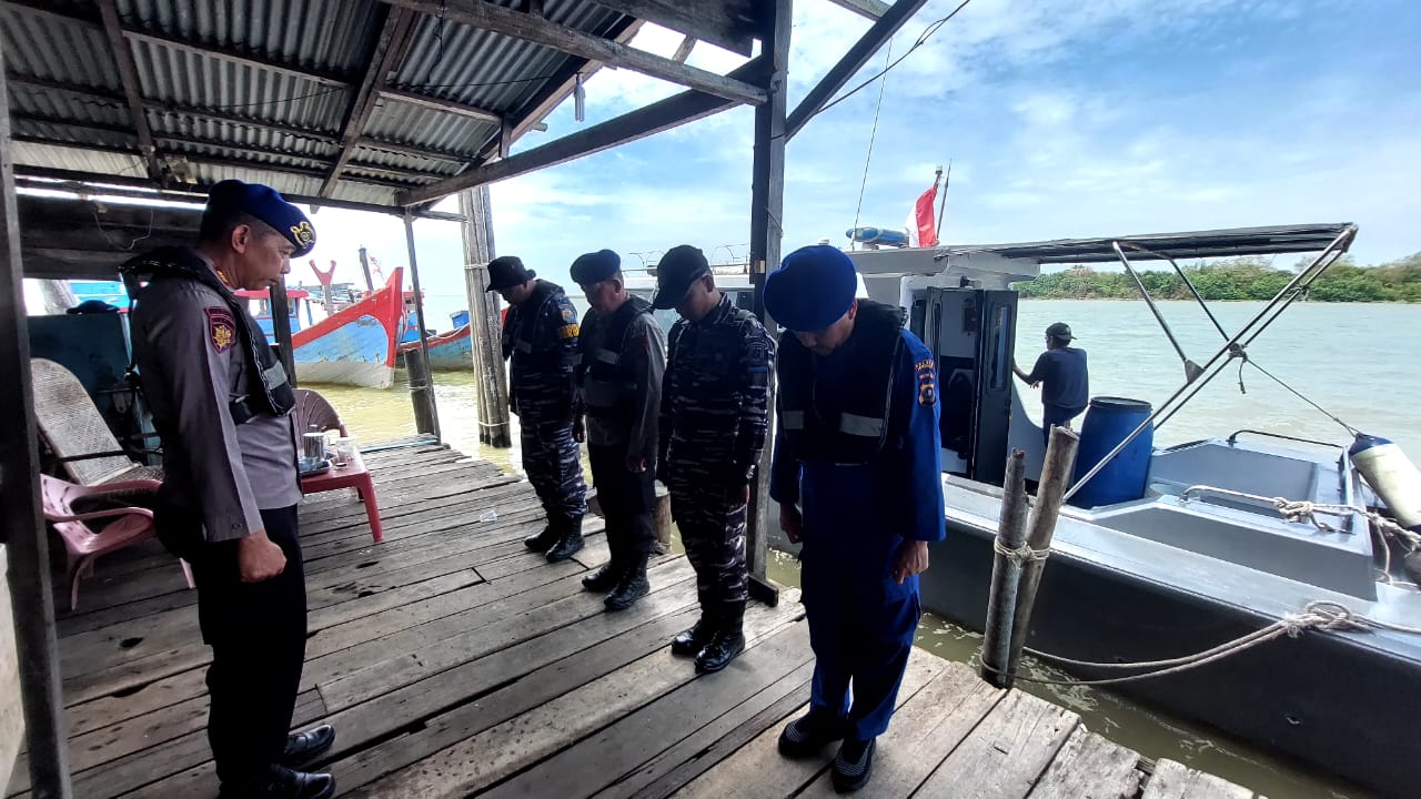Cegah Narkoba dan Barang Selundupan Masuk Ke Langkat, Sat Polairud Polres Langkat laksanakan patroli