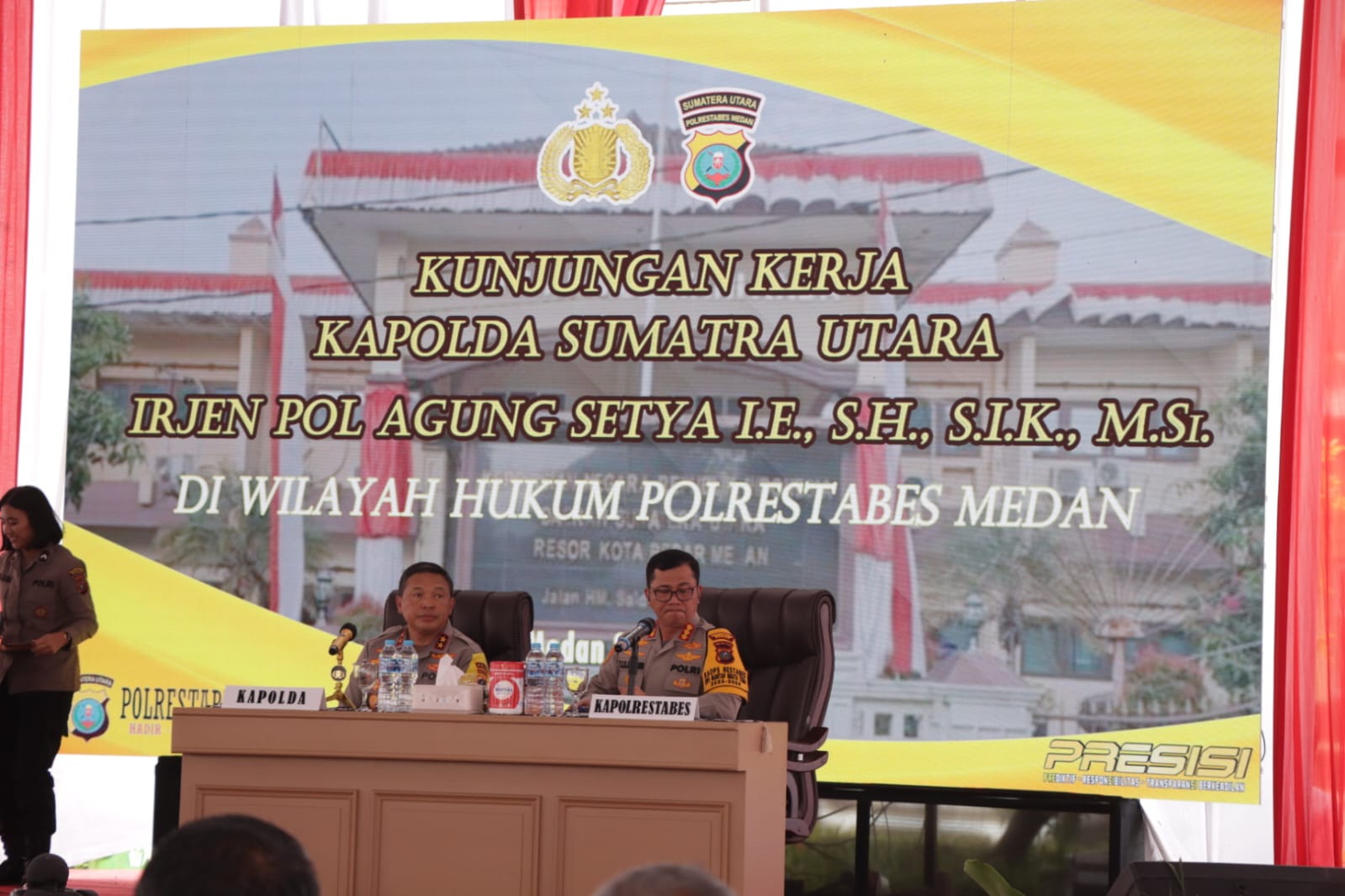 Kunjungi Mapolrestabes Medan, Kapoldasu : Medan Adalah Etalase Sumut